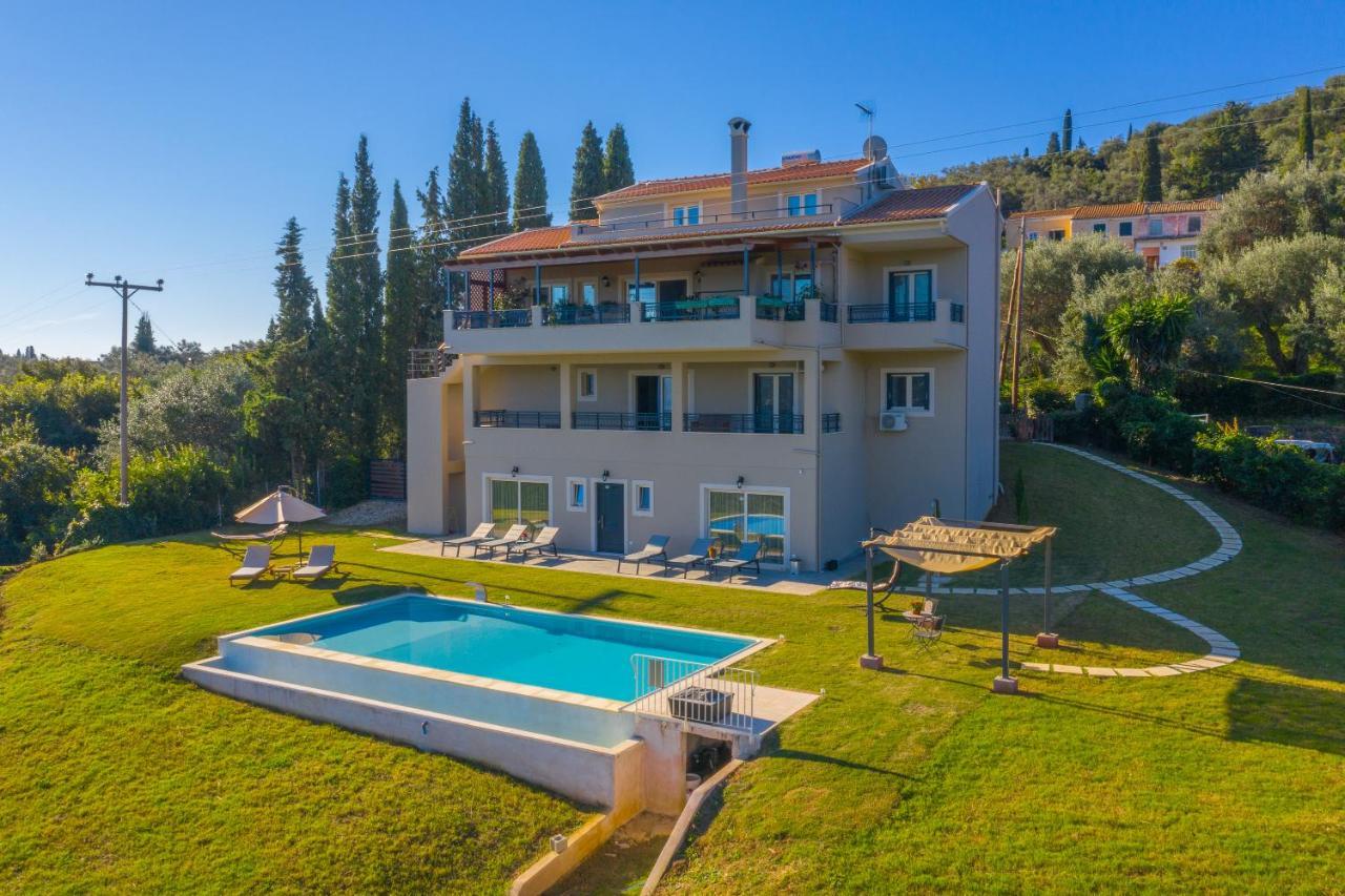 Ionian Sea View Villa By Whitedreamvillas カト・コラキアナ エクステリア 写真