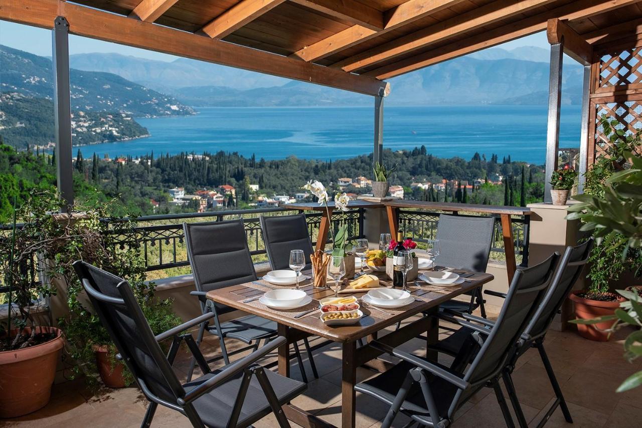 Ionian Sea View Villa By Whitedreamvillas カト・コラキアナ エクステリア 写真